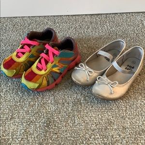 Kids Play shoes - 2 pair -New Balance 9 and Zoe & Zac 9.5